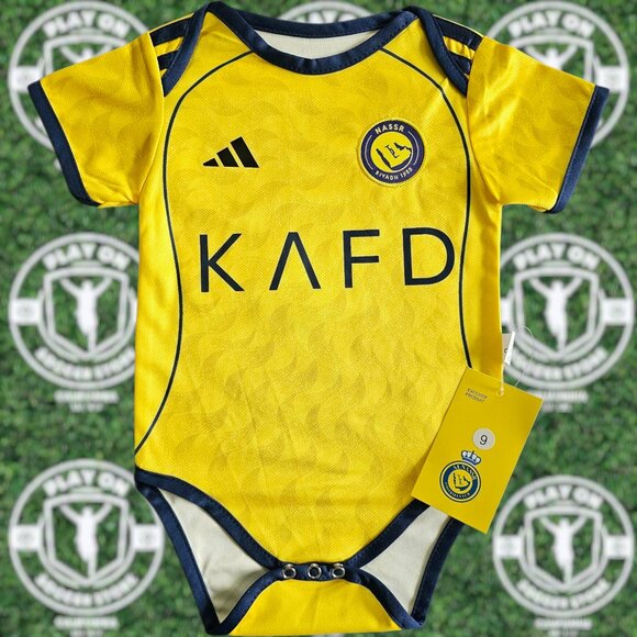 Baby Al-nassr 25/26 Home Ronaldo Bodysuit - Picture 1 of 3